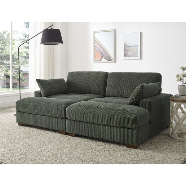 For sage clearance green couch